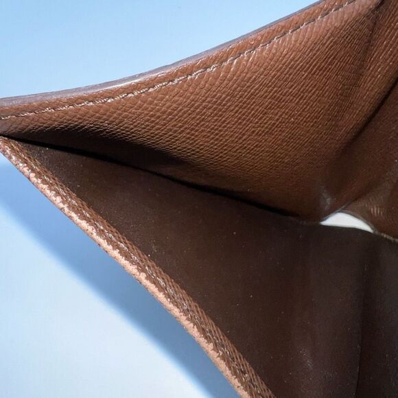 Louis Vuitton Brown Damier Ebene Elise Wallet Double Snap - Picture 8 of 12